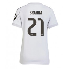 Real Madrid Brahim Diaz #21 Thuis tenue Dames 2025-26 Korte Mouw